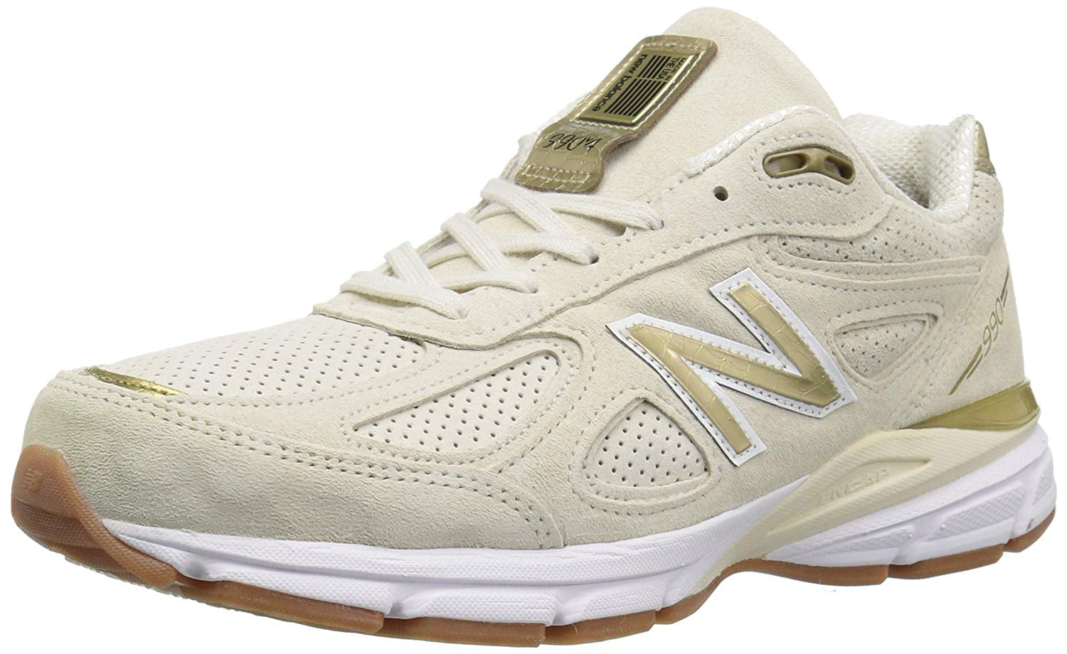 Mens New Balance Made In USA Off White M990AG4 -