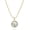 Aquarius: 01.20 - 02.18, variant on 12 Constellations Signs Zodiac Pendant Necklace for Women Horoscope Astrological Birthday Gold Opal Cubic Zirconia