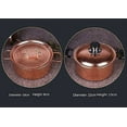 thumbnail image 3 of 99.9% Pure Copper Pot, Soup Pot for Gas Stove, Small Copper Soup Pot, Copper Cookware  (Diameter 8.66 inches，Height：3.93 inches）, 3 of 4