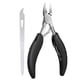 thumbnail image 1 of Cortaúñas profesional, mango ergonómico en forma de delfín, diseño de doble resorte para mayor comodidad y flexibilidad, hoja de precisión que corta en un ángulo de 45° para evitar el crecimiento, 1 of 5