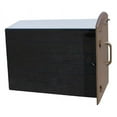 thumbnail image 2 of Manchester NON-LOCKING Column Mount Mailbox "Plain Door" in Bronze, 2 of 2