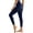 Dark Blue, variant on Women's Sweatpants High Compression Built-in Resistance Powerband Workout Leggings Yoga Pants for Women Gray XL