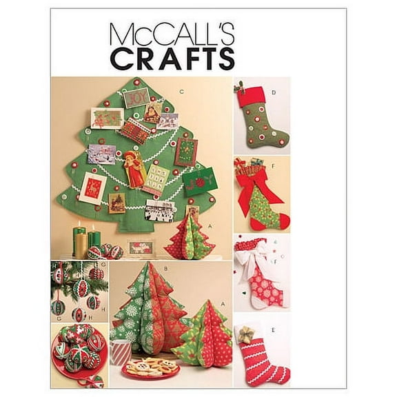 McCall's Patterns M5778 Holiday Decorations, One Size Only