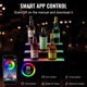 thumbnail image 3 of Expositor VEVOR para botellas de licor con iluminación LED, 3 niveles, 40 cm, 3 of 9
