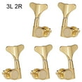 thumbnail image 1 of Ensemble de 5 Boutons Queue de Poisson Tuners de Basses Têtes de Machine, 1 of 5