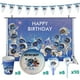 thumbnail image 2 of ASTRO BOT-decoraciones para fiesta de cumpleaños, suministros con temática de juego, pancarta, tazas, platos para niños, 2 of 5