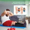 thumbnail image 2 of Plus Size Compression Socks for Women Men 20-30 mmHg 2xl 3xl 4xl , Wide Calf High Tights Long SocksStockings Best Support for Circulation, Running, 2 of 7