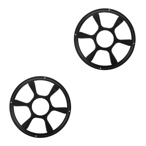 Raindrops MLINS 2pcs Car Speaker Grill Cover Decorative Grille Guard Stylish Iron Mesh Cover for Subwoofer Speaker Protection