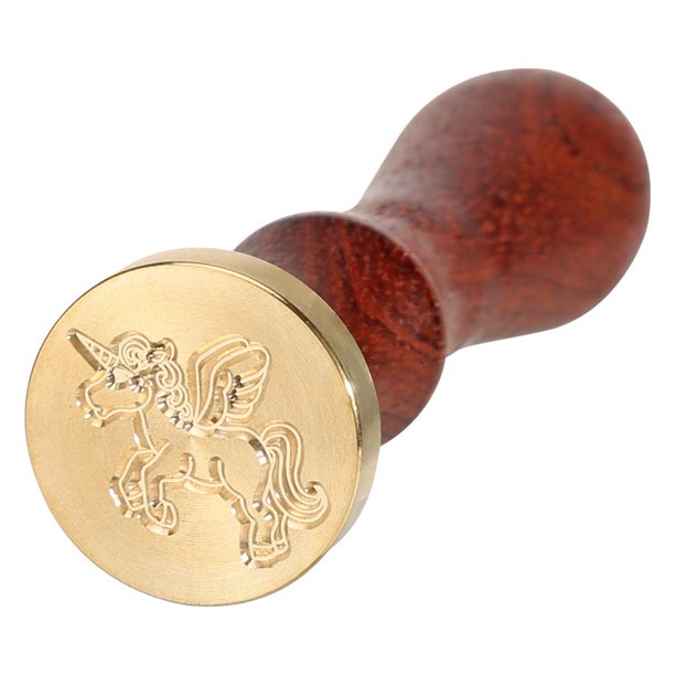 Cuadros Decorativos Sello de cera de sello de pintura de fuego con diseño de animales para estampar tarjeta de sobre (E) Likrtyny embutido en tela