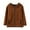 Brown, variant on Zwiiyzr Girls Boys and Toddlers Polar Fleece Jacket Solid Color Full-Zip Fleece Lined Hooded Coat with Pockets for Children 3-14 Years Brown