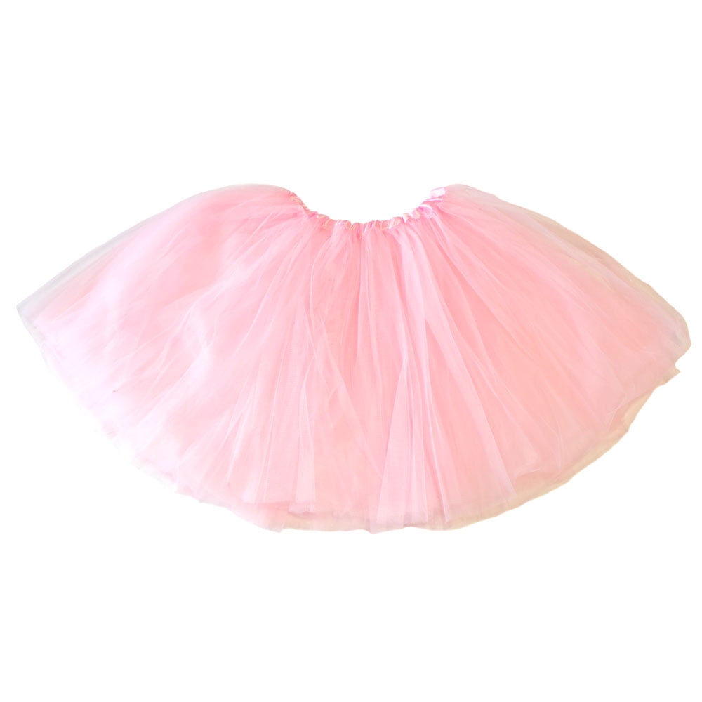 Big Girls Tutu 3-Layer Ballerina (4T - 10yr) Light Pink - Walmart.com
