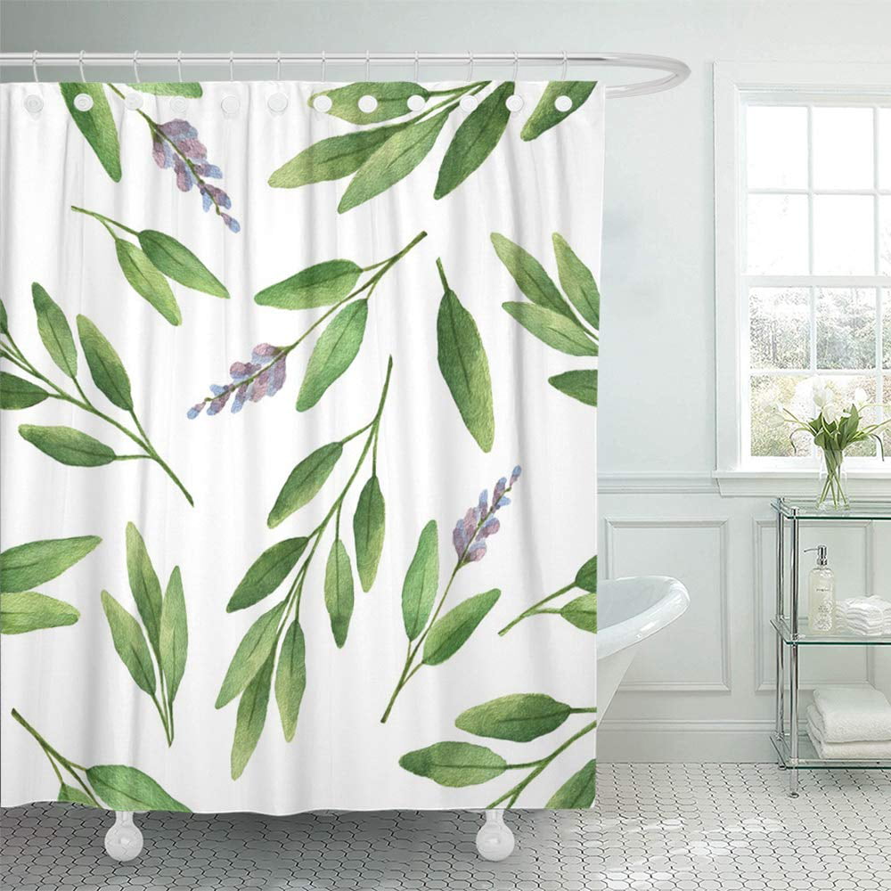 Watercolor Hummingbirds Close Up Shower Curtain Bathroom Decor Fabric 71x71 Inch 