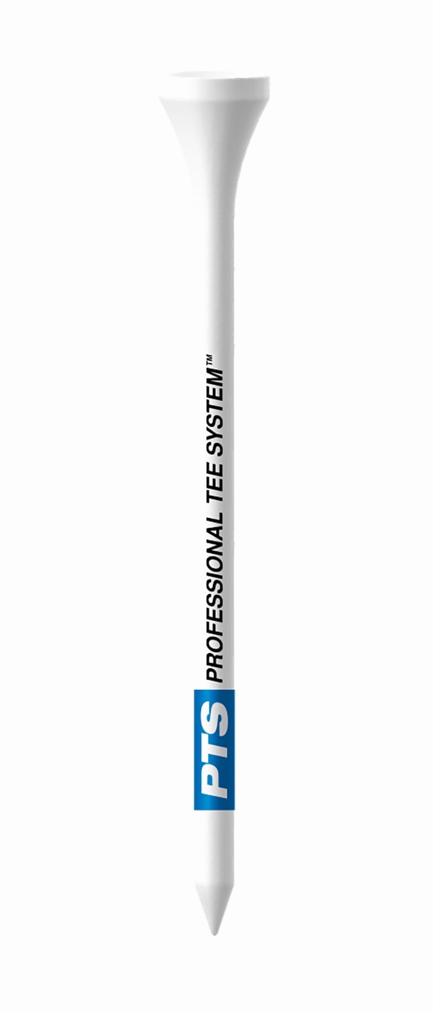 (2 pack) Pride PTS Professional Tee System Bamboo Wood Golf Tee, 3-1/4", 75 count