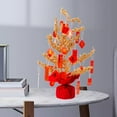 thumbnail image 4 of yuksok Chinese Tree Feng Shui Good Luck Bonsai Tree Tree Ornament for 50cm H, 4 of 8