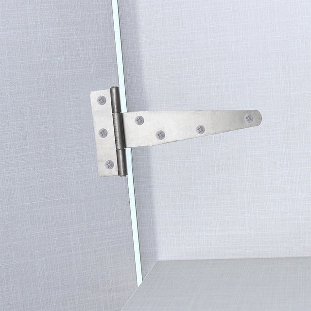 BRIGHTFUFU 5 Sets Hinge Repair Kit Galvanized Steel Classic for DIY Enthusiasts