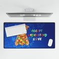 thumbnail image 4 of Autism Awareness Brussels Griffon Accept Understand Love Desk Mat Full Keyboard Mouse Pad Griff Dog Lover Large Mousepad - 12003, 4 of 5