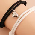 thumbnail image 2 of 2PCS/SET Braided Rope Magnetic Love Couple Bracelet Lovers Magnetic Lady Good Friend Bracelet Set Jewelry Gifts 2024 Hot Designs, 2 of 5