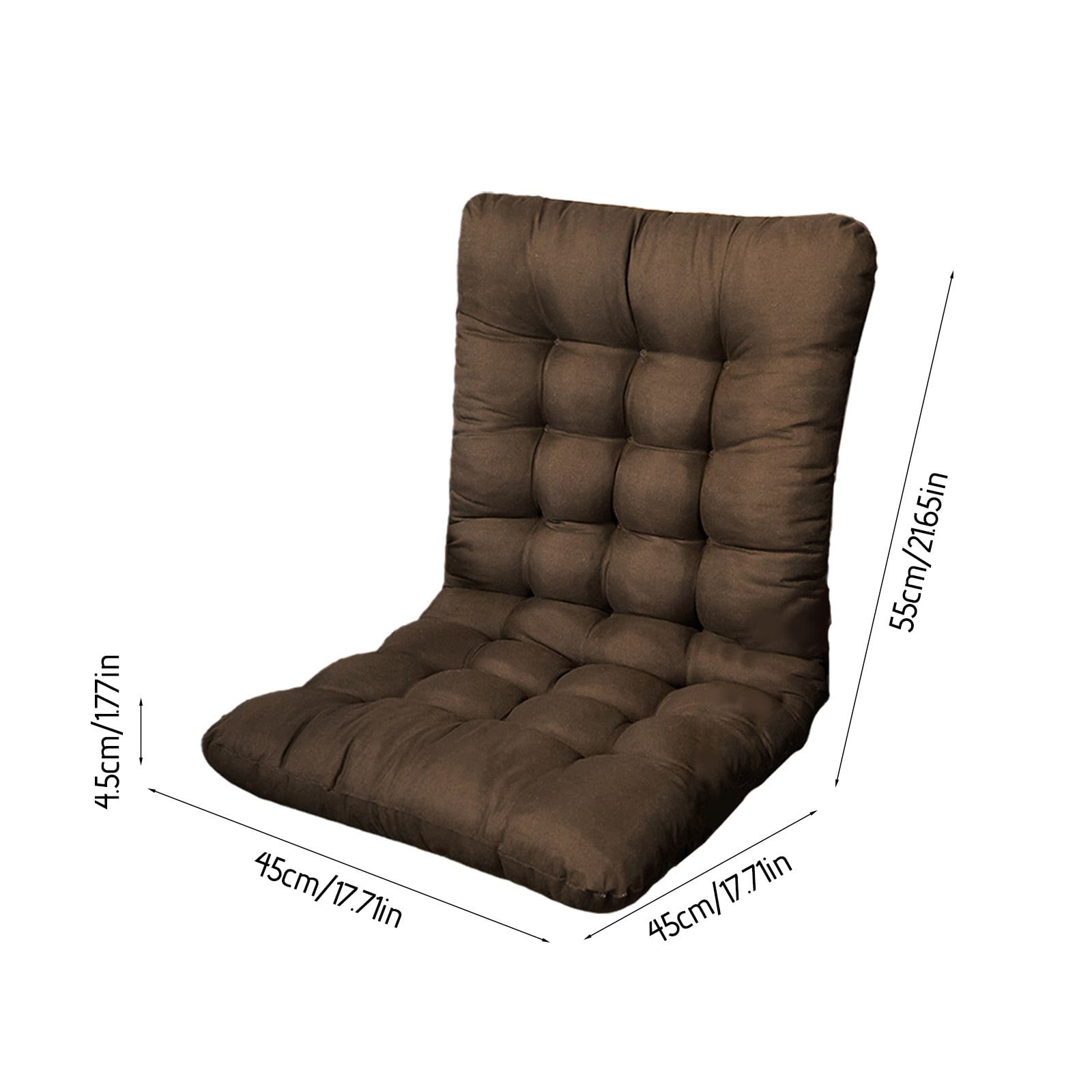 Patio Furniture Cushions, Outdoor Dining Chair Cushion, Non Slip Durable Tufted Pads, Weather-Proof, Rain-Proof, Fade Resistant Patio Cushion for Chair, Sofa, And Couch