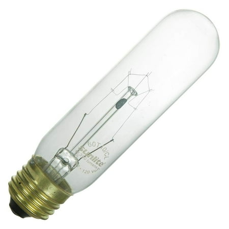 

Sunlite 40T10/CL Incandescent 3200K 120V 40 Watts 260 Lumens Tubular T10 Medium (E26) Dimmable (02010-SU)