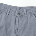 thumbnail image 5 of WTOBBY Men's Cotton Loose-Fit Cargo Pants ,Comfortable Straight-Leg Multi-Pocket Tactical Trousers, Soft Fabric for Casual and Outdoor Use,Light Gray S, 5 of 8