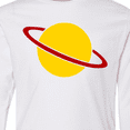 thumbnail image 4 of Inktastic Cute Saturn Long Sleeve Youth T-Shirt, 4 of 5