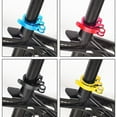 thumbnail image 4 of Cycling Cycling Parts 25.4/28.6/31.8/34.9mm Aluminium Alloy Mountain MTB BMX 5 Colors Bicycle Seatpost Clamps Seatpost Clamp Bike Seat Clamp Bike Seat Post Tube Clip YELLOW 28.6MM, 4 of 8