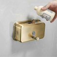 thumbnail image 2 of 1200ml Soap Dispenser Wall Mount Stainless Steel Hand Soap Dispenser, 2 of 3
