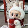 thumbnail image 5 of Lindo llavero de muñeco de peluche Labubu, caja de monstruos, juguete, nueva muñeca de vinilo, mochila Kawaii, colgante, decoración y funda protectora, regalos, 5 of 5
