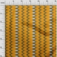 thumbnail image 2 of oneOone Organic Cotton Voile Fabric Chevron Ikat Decor Fabric Printed BTY 42 Inch Wide, 2 of 4