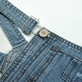 thumbnail image 4 of KIDSCOOL SPACE Jupe pour Petites Filles, Robe Salopette d'Été en Denim Doux et Extensible, 4 of 5