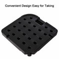 thumbnail image 6 of Pemberly Row 20 inch Patio Offset Umbrella Base Stand Water Filled Base Black, 6 of 8