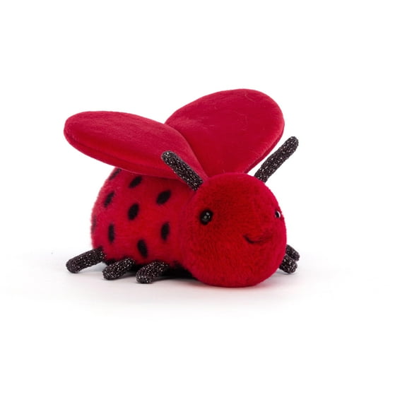 Loulou Love Bug Stuffed Animal, 5 inches - Insect & Bug Plush Toy - Classic Children's Gift - Valentine's Day Gift