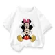 thumbnail image 3 of Camiseta de algodón de Disney de verano con dibujos animados para bebés, niños y niñas, ropa de manga corta de Mickey Mouse, camiseta con estampado de Minnie Kawaii para niños pequeños, 3 of 5