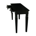 thumbnail image 6 of Solid Parawood Java 2-drawer Sofa Table Black Painted, 6 of 6