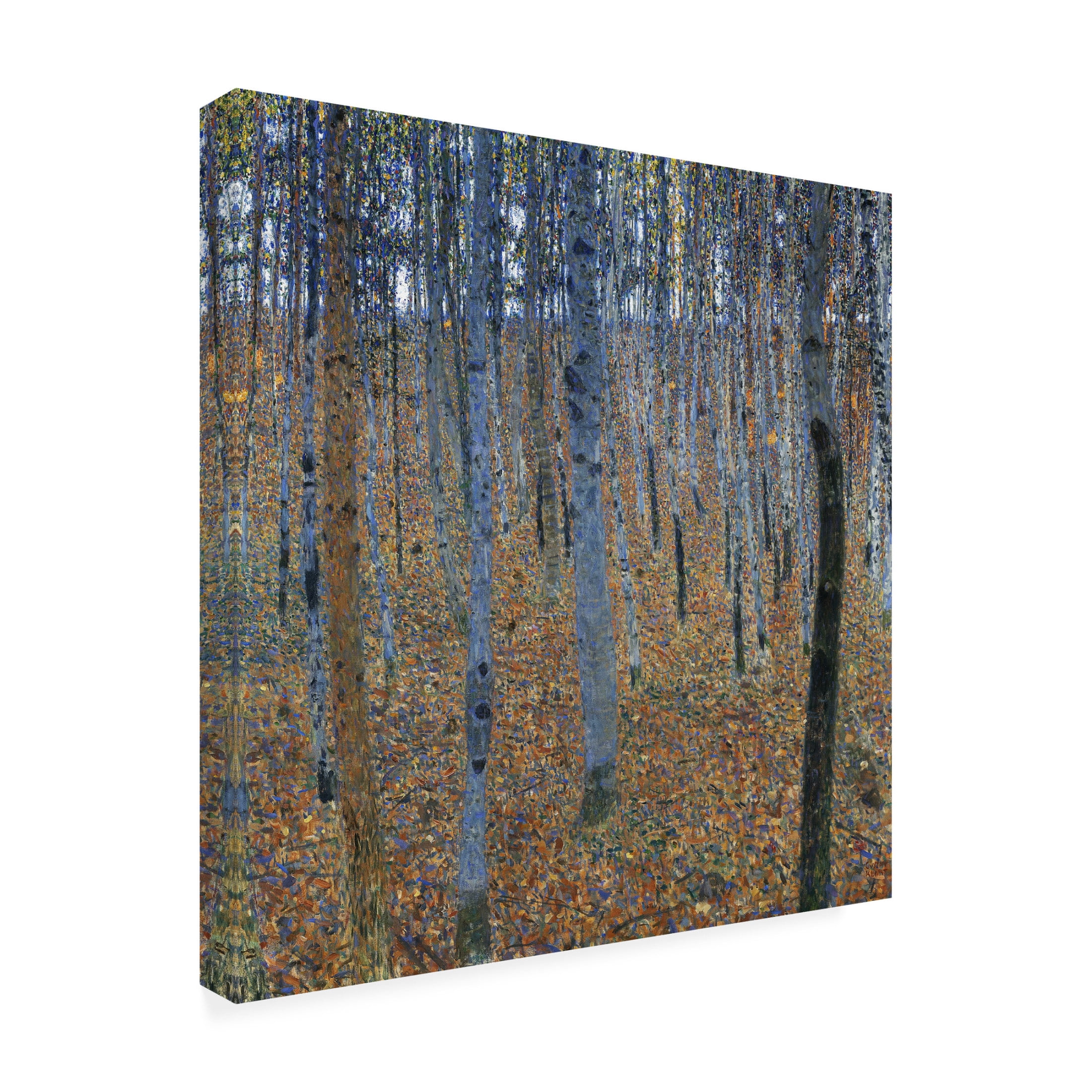 Trademark Fine Art Gustav Klimt  Klimt Multicolor Landscapes I Canvas Wall Art