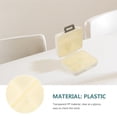 thumbnail image 2 of Estuche Portátil Pastillero De Mini Contenedor Organizador De Medicinas Gabinete Caja De Oficina Plástico Viajes, 2 of 6