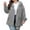 Grey-B, variant on QHFBli Women Rain Jacket Waterproof Raincoat with Hood Lightweight Outdoor Windbreaker