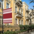 thumbnail image 2 of Red Striped Garden Flag 12 x 18 Inches, Modern Farmhouse Stripe Minimalist Abstract Weather Proof Outdoor Patio Flags Double Sided Small Garden Decoration for Yard Outside Home, 2 of 9