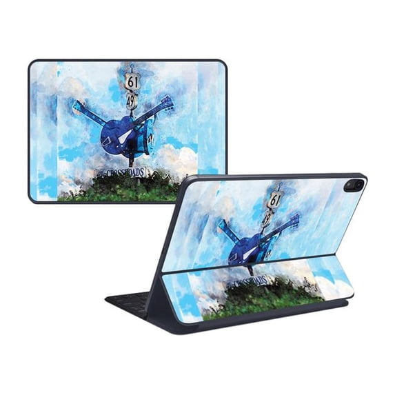 MightySkins APIPSK1118-Crossroads Skin for Apple iPad Pro Smart Keyboard 11 in. 2018 - Crossroads