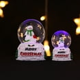 thumbnail image 7 of Small Snow Globe Vintage Snowman Christmas Decor, Lighted Christmas Decor Gifts Snowglobes Christmas, Christmas Decoration Gift Fall Snow Globe, 7 of 7