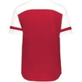 thumbnail image 5 of Augusta Sportswear 2914.408.XS Ladies Fanatic 2.0 T-Shirt, Scarlet & White - Extra Small, 5 of 5