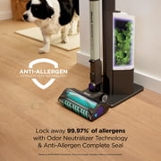 Shark PowerDetect Clean & Empty Cordless Stick Vacuum, Auto-Empty System, Powerful Suction, HEPA Filtration, Carpet & Hard Floor, Pet Friendly, IP3251 Dark Gray