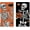 Skull, variant on Halloween Skull Kitchen Towel Set (2-piece), orange and black skull heads, pumpkin-shaped dried towels, baking cooking cloths, fun rose butterfly home decorations, size: 16 x 24 inches