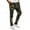 Army Green Full Length Pants 1, variant on Ernkv Cargo Pants for Men Solid Color High Waist Fashion Fall Winter Long Trousers Comfy Lounge Casual Soft Safety Full Pants with Pocket Black XXL
