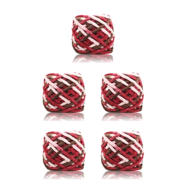 Wosthever Cárdigan de hilo Chinlon de punto de 100g, manta tejida a mano, bufandas de hilo, gorro, boina, accesorio de costura tejido a mano Type2 NO2 Wosthever CBP163331