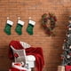 thumbnail image 4 of Window Christmas Knitted Christmas Tree Snowflake Stamping Socks Gift Bags Candy Bags Christmas Decoration, 4 of 5