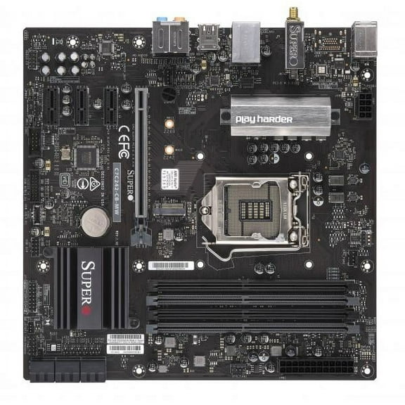 Supermicro C7C242-CB-MW microATX  Motherboard - Intel Chipset - Socket H4 LGA-1151