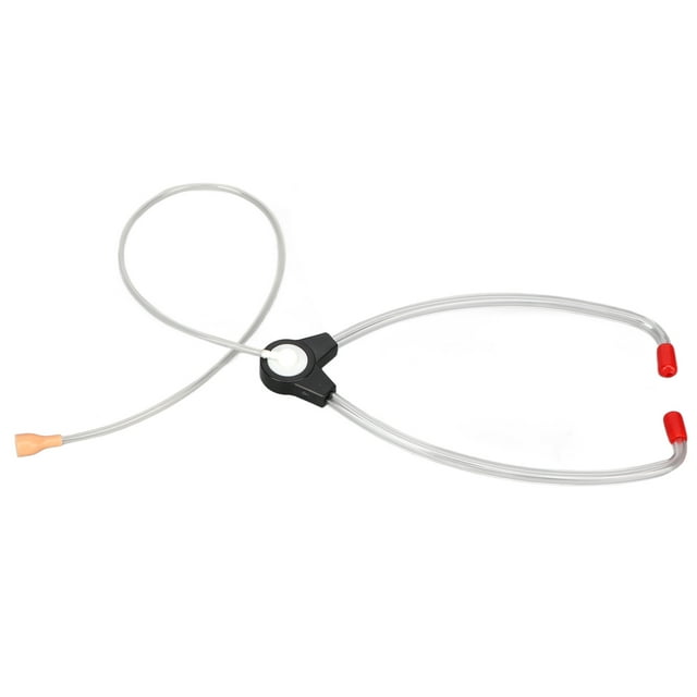 Stethoscope, Binaural Transparent Tube Professional Hearing Test Stethoscope For Laboratory