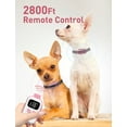 thumbnail image 5 of No Shock Dog Training Collar with Remote 2 Dogs,3300f Vibrating Dog Collar with Beep and Vibration,IPX7 Waterproof Dog Bark Collar No Shock for Small Medium Large Dogs - No Prongs, 5 of 8