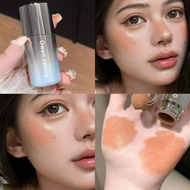 Owen James Liquid Blush Soft Lightweighteasily create a natural makeup